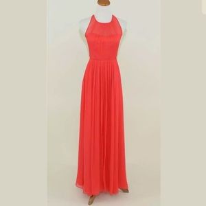 J. Crew Silk Chiffon Long Megan Gown